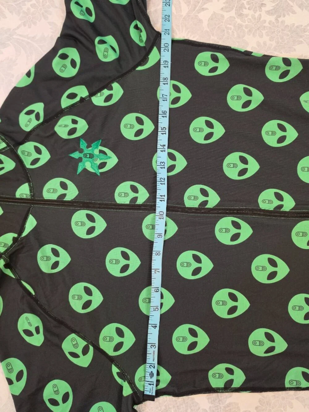 👽Airblaster Classic Ninja Suit Men’s Medium Alien Print One-Piece Base Layer 👽